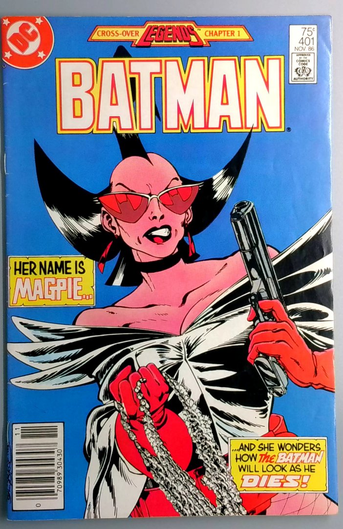 Batman #401 Reprint with No Date/part of Multi-Pack of #401 DC 1986