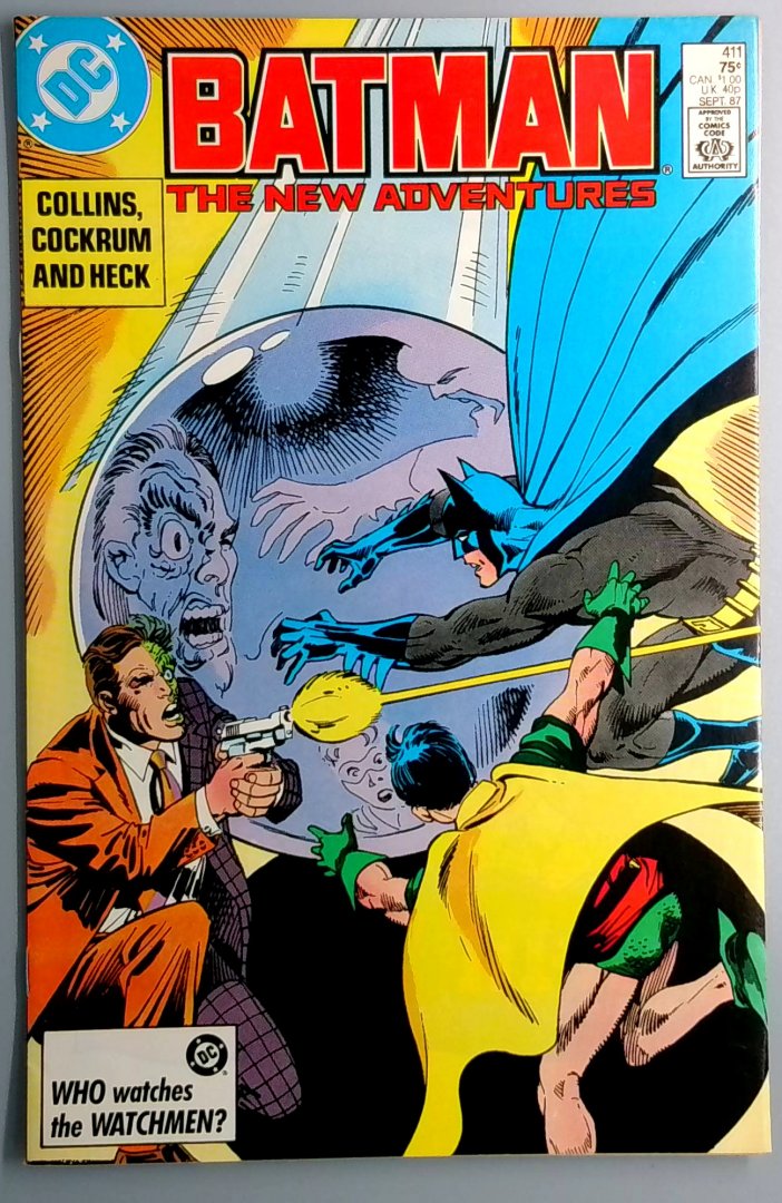 Batman #411 Direct Edition DC 1987