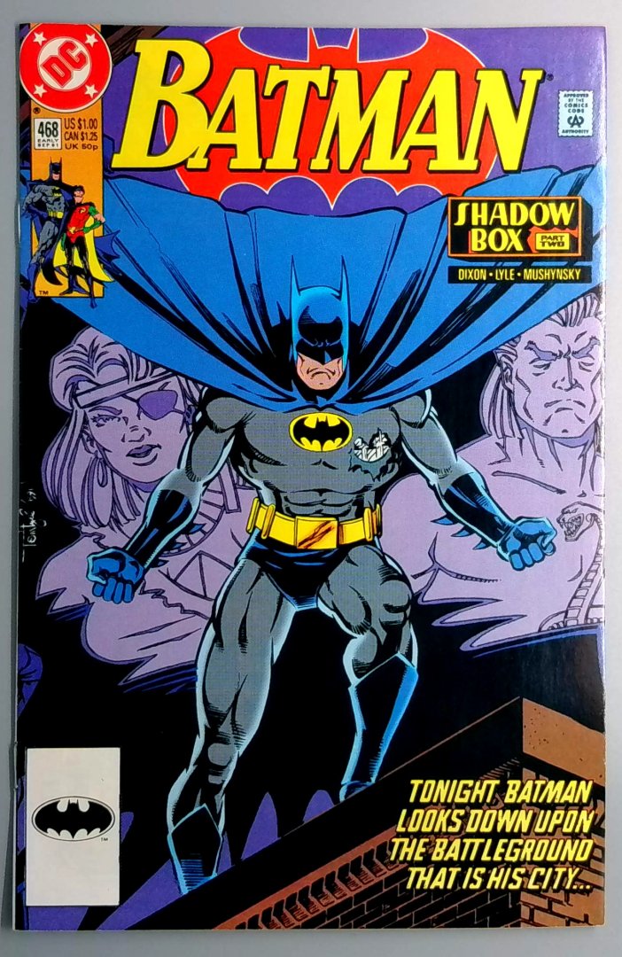 Batman #468 NM- DC 1991