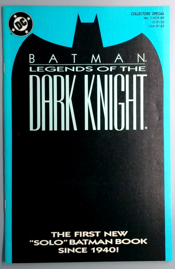 Batman: Legends of the Dark Knight #1 VF/NM DC 1989