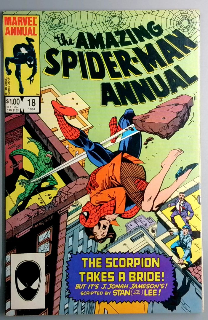 Amazing Spider-Man Annual #18 VF Scorpion Appearance Marvel 1984
