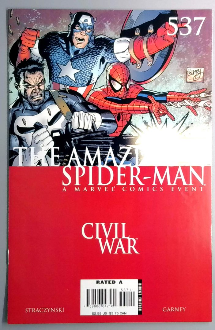Amazing Spider-Man #537 Direct Edition Marvel 2007