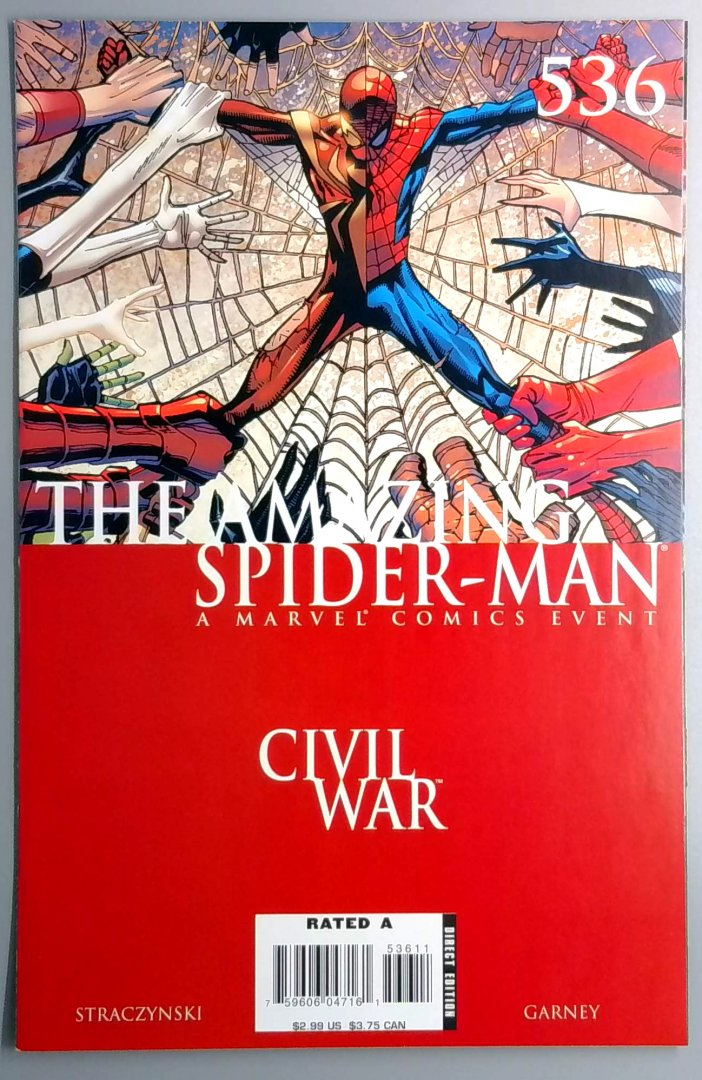 Amazing Spider-Man #536 VF/NM Marvel 2007