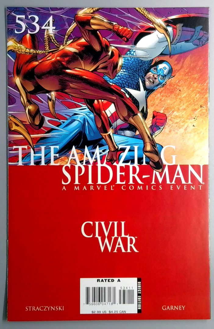 Amazing Spider-Man #534 Direct Edition Marvel 2006