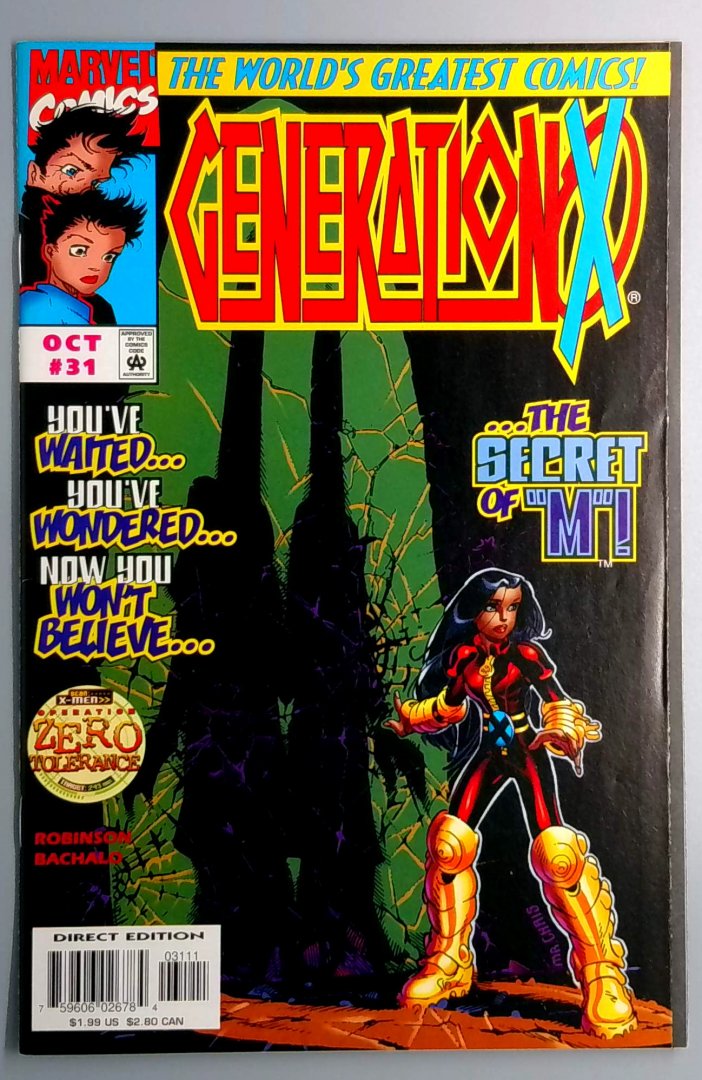 Generation X #31 NM Marvel 1997