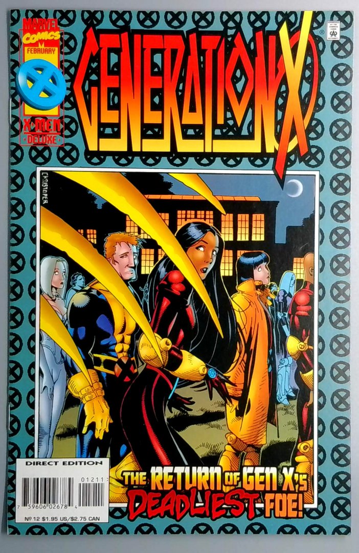 Generation X #12 VF+ Marvel 1996