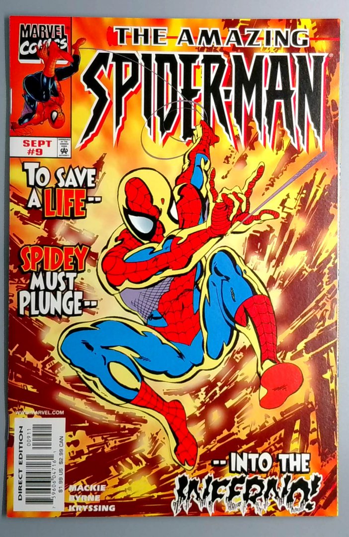 Amazing Spider-Man #9 NM Doctor Octopus Direct Edition Marvel 1999