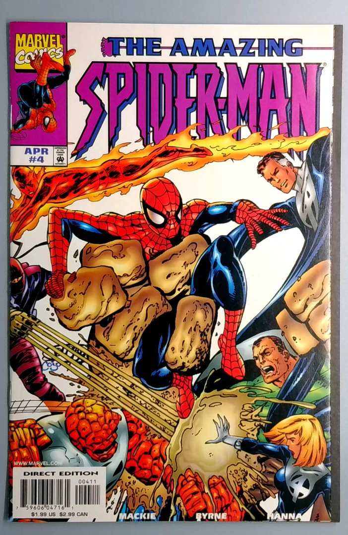 Amazing Spider-Man #4 NM Sandman Marvel 1999
