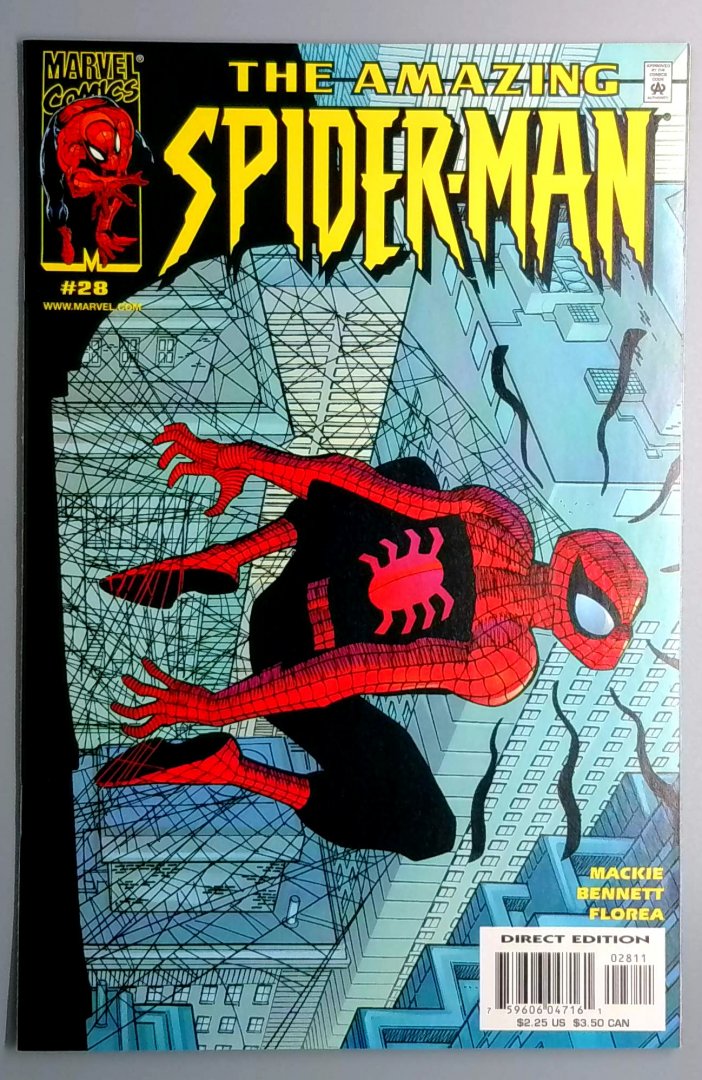 Amazing Spider-Man #28 NM the Stalker, the Enforcers Direct Edition Marvel 2001