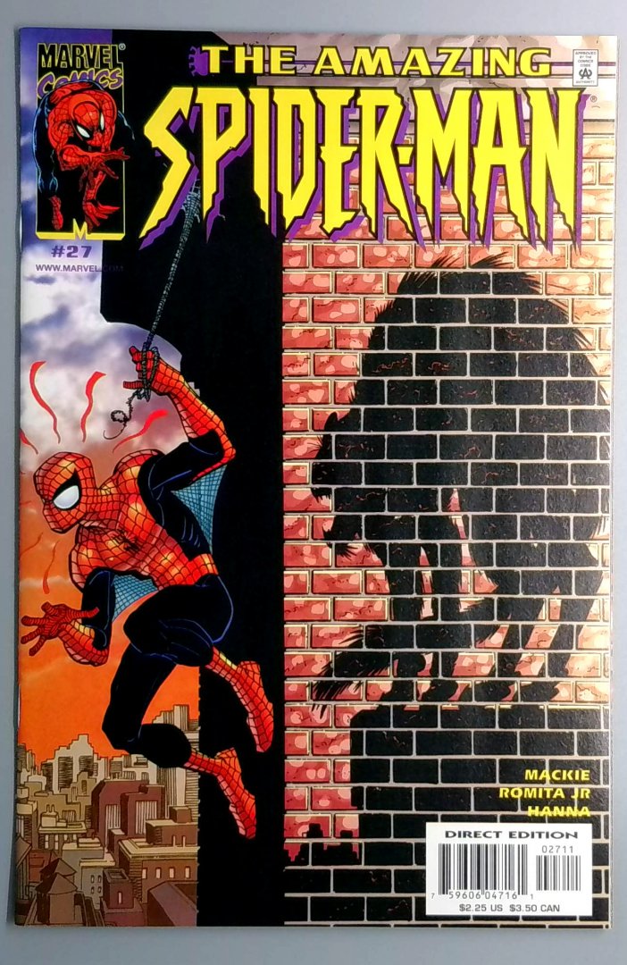 Amazing Spider-Man #27 NM- A.i.m Direct Edition Marvel 2001