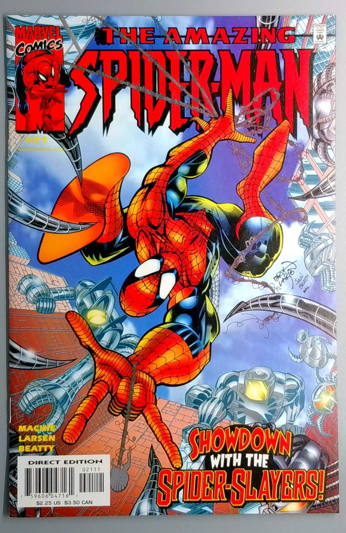 Amazing Spider-Man #21 NM Spider Slayers Direct Edition Marvel 2000