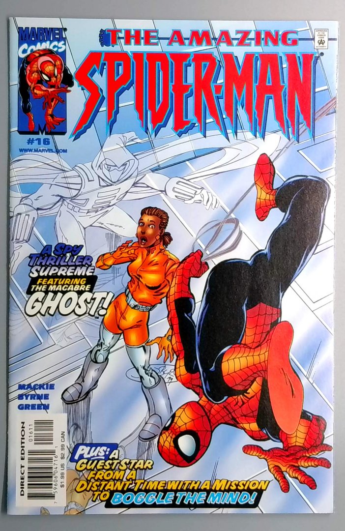 Amazing Spider-Man #16 NM the Ghost Direct Edition Marvel 2000