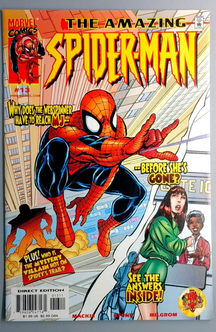 Amazing Spider-Man #13 NM 1st Rocket Racer 2 Direct Edition Marvel 2000