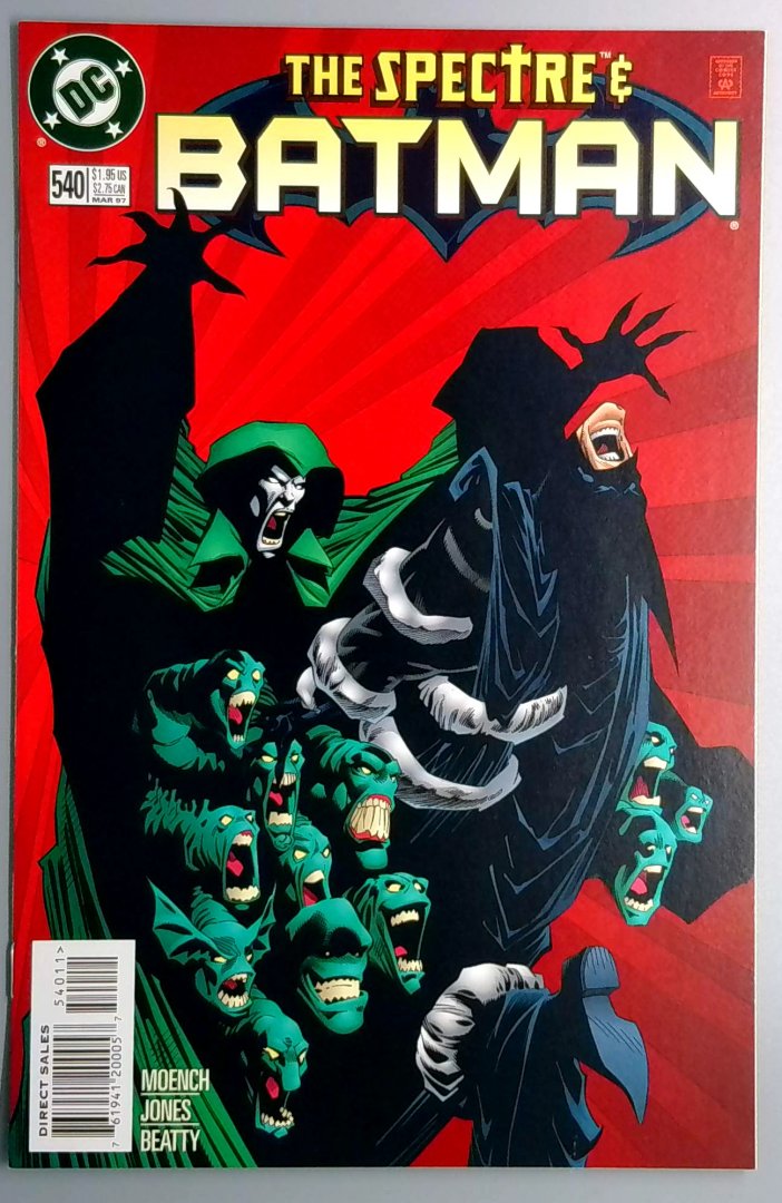 Batman #540 NM 1st Appearance of Vesper Fairchild Direct Edition DC 1997