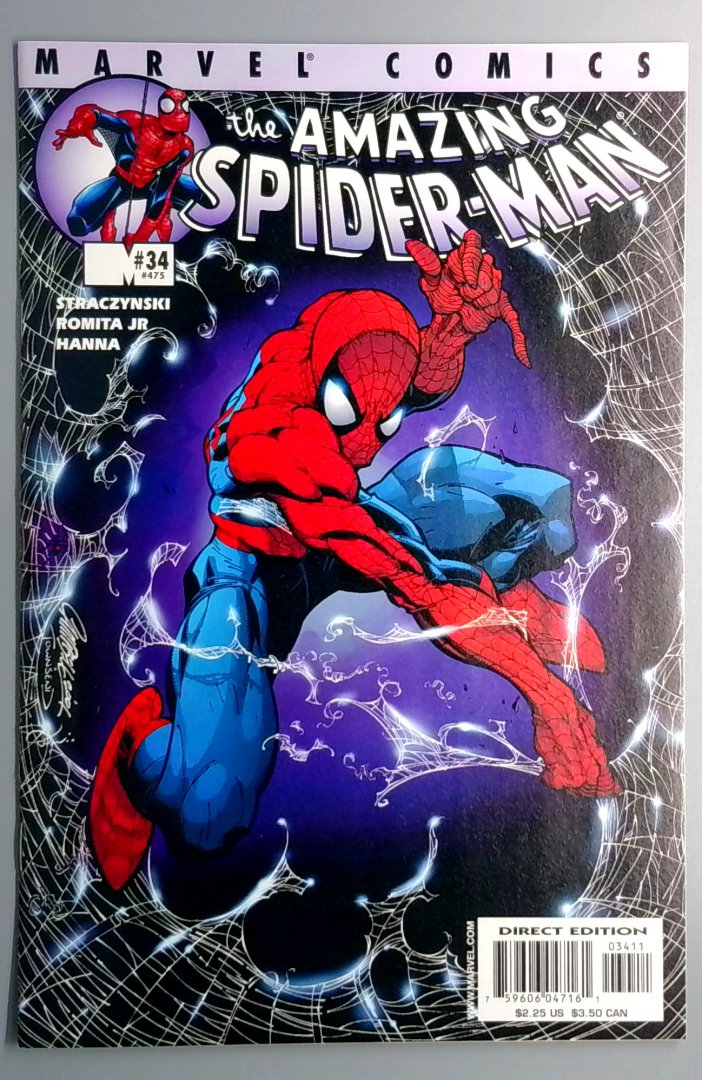Amazing Spider-Man #34 VF+ MARVEL 2003