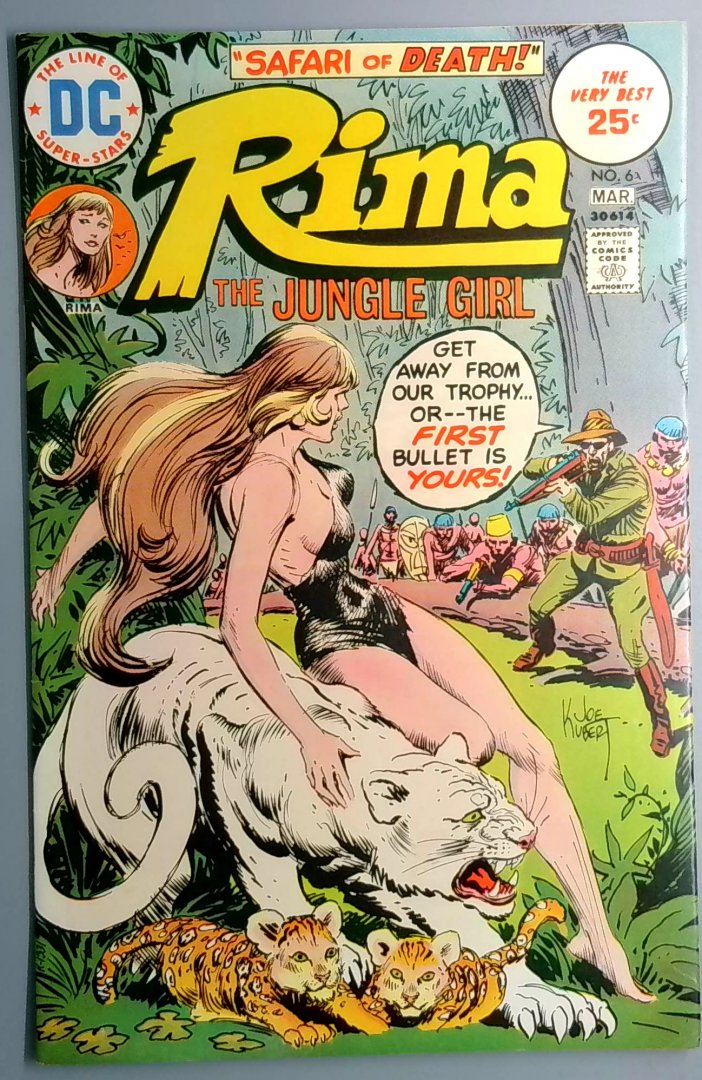 Rima, the Jungle Girl #6 VF- DC 1975