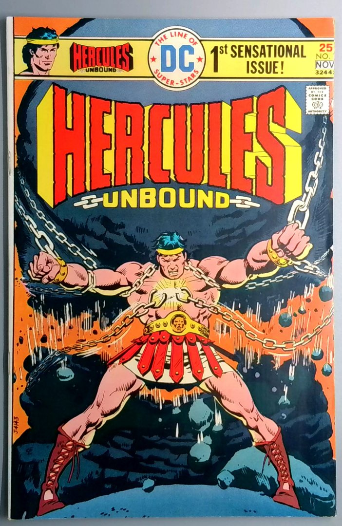 Hercules Unbound #1 FN DC 1975