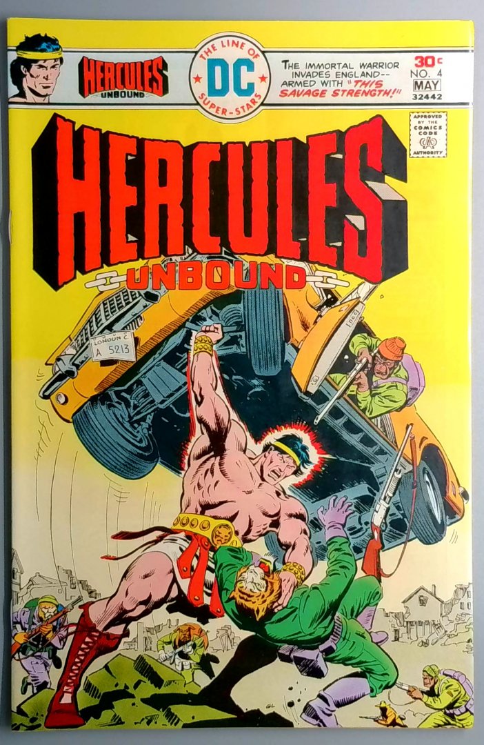 Hercules Unbound #4 FN+ DC 1975
