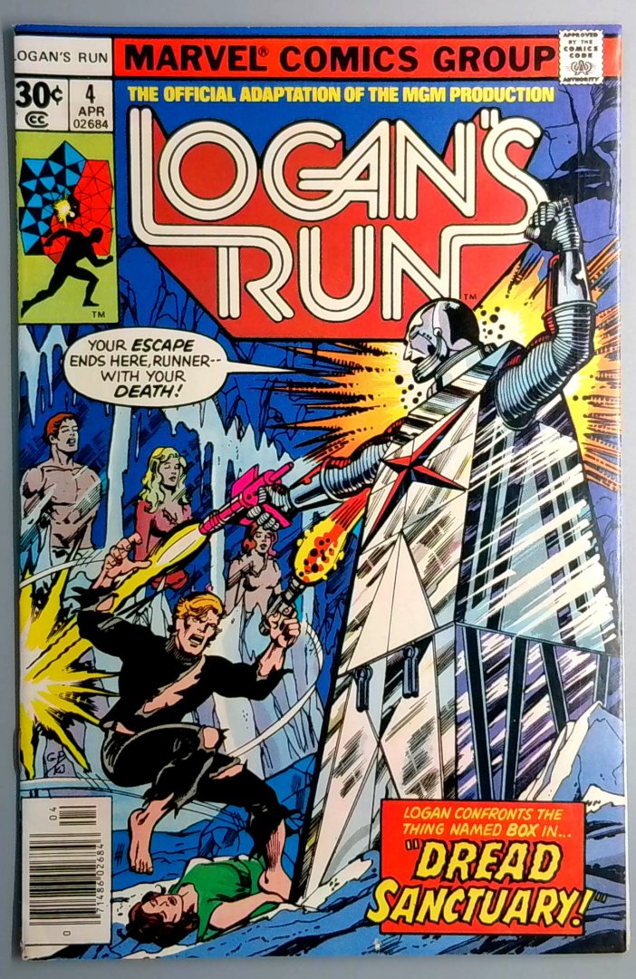 Logan's Run #4 VF Marvel 1977