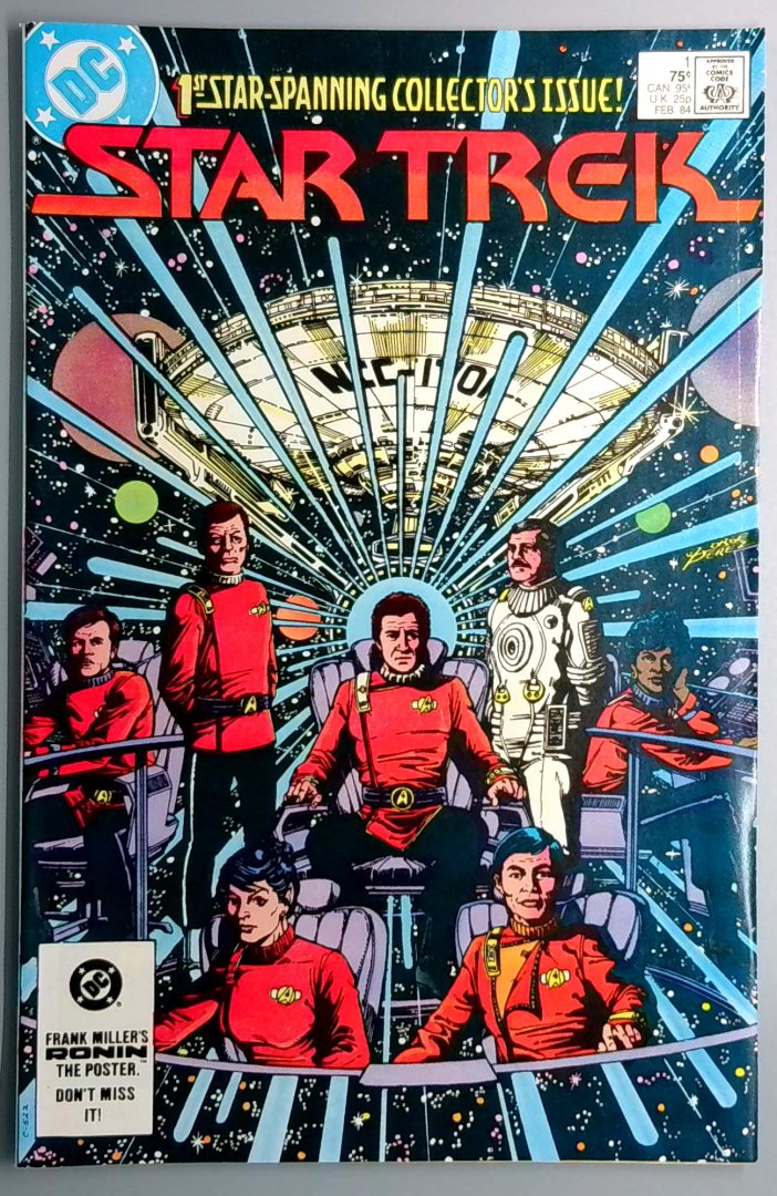 Star Trek #1 VF- DC 1984