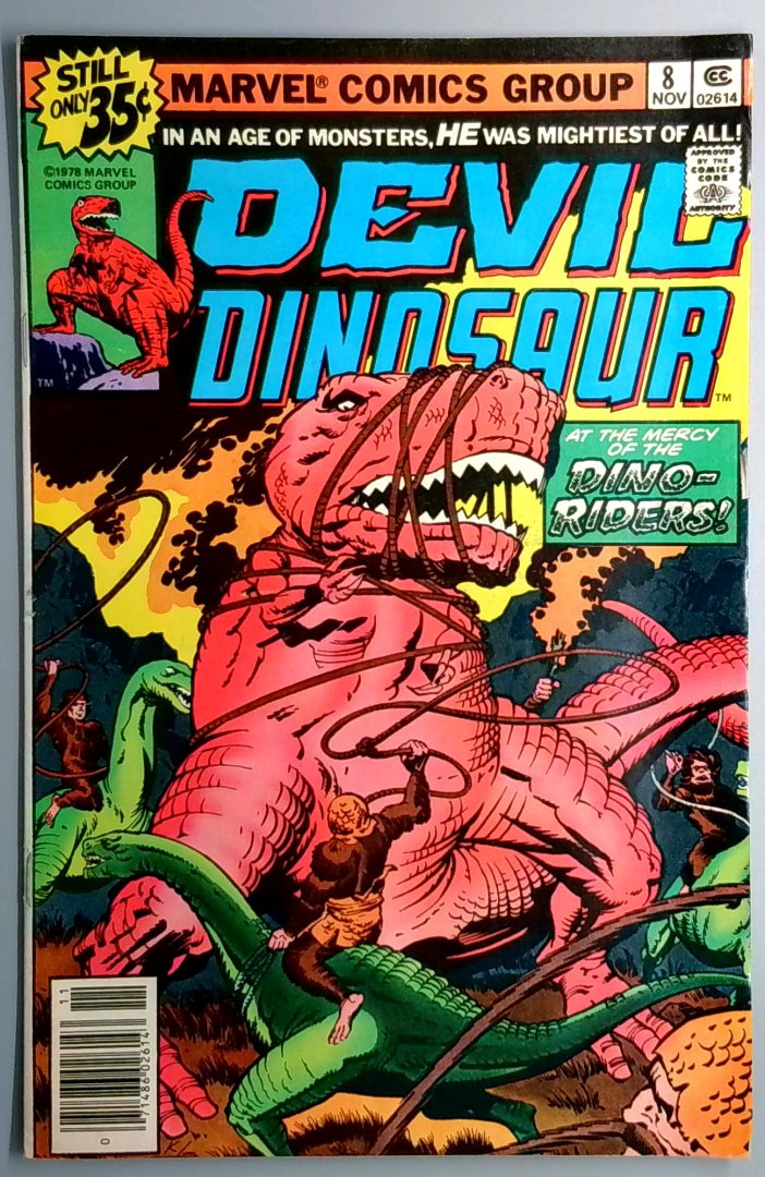 Devil Dinosaur #8 VF- Marvel 1978