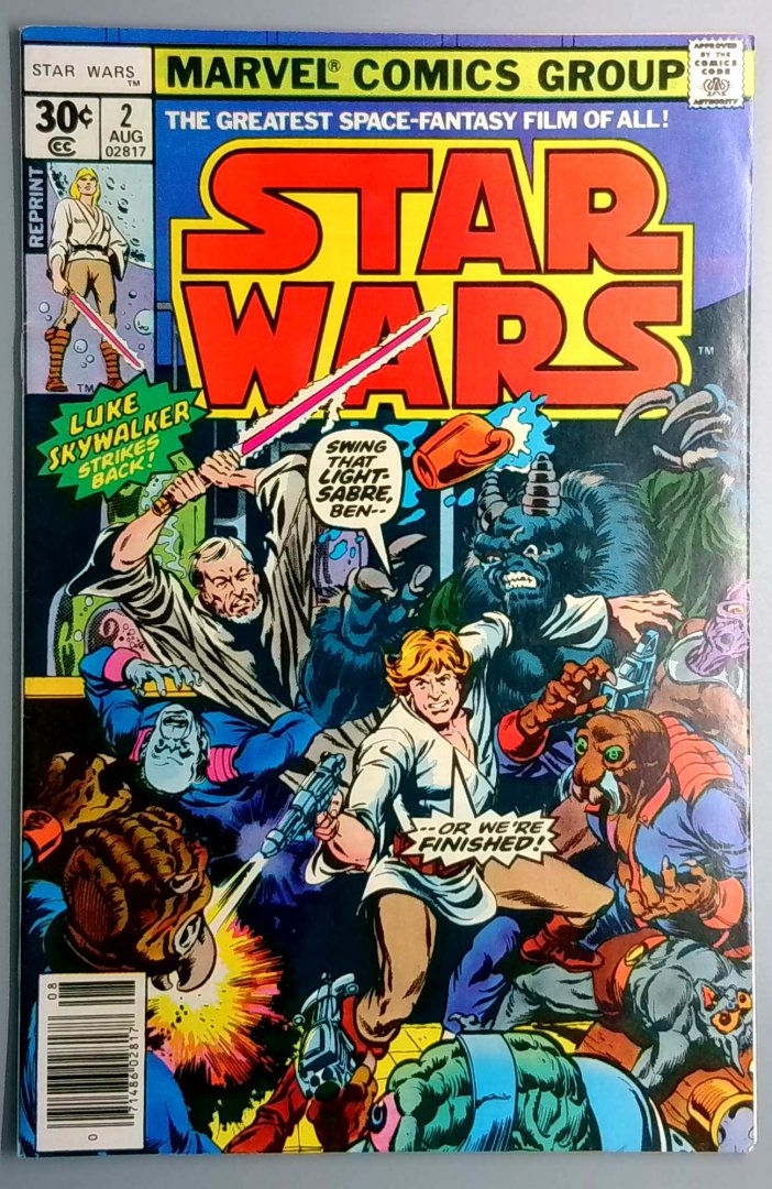 Star Wars #2 FN WHITMAN REPRINT MARVEL 1977