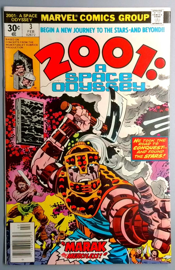 2001: a Space Odyssey #2 VF Marvel 1977