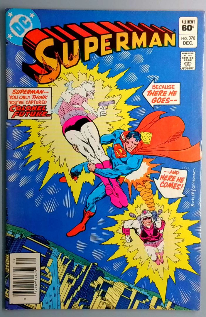 Superman #378 Direct Edition DC 1982