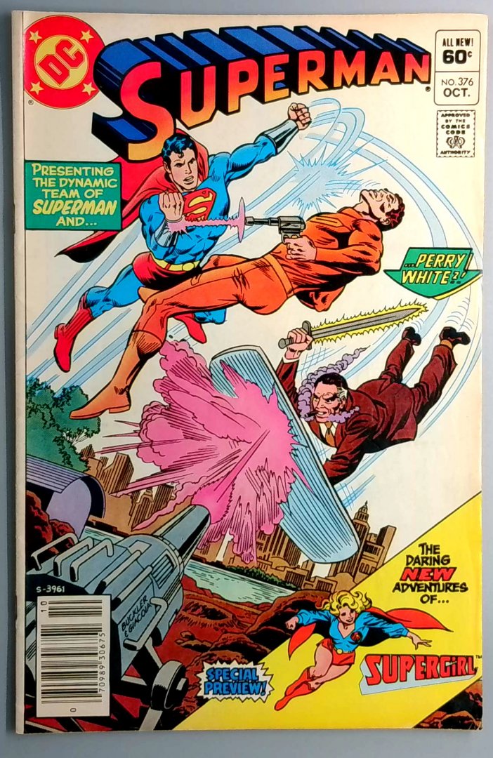 Superman #376 Direct Edition DC 1982