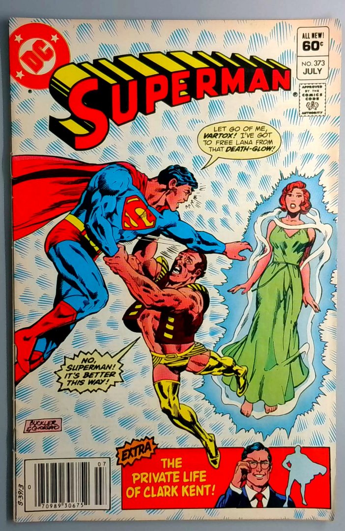 Superman #373 Direct Edition DC 1982