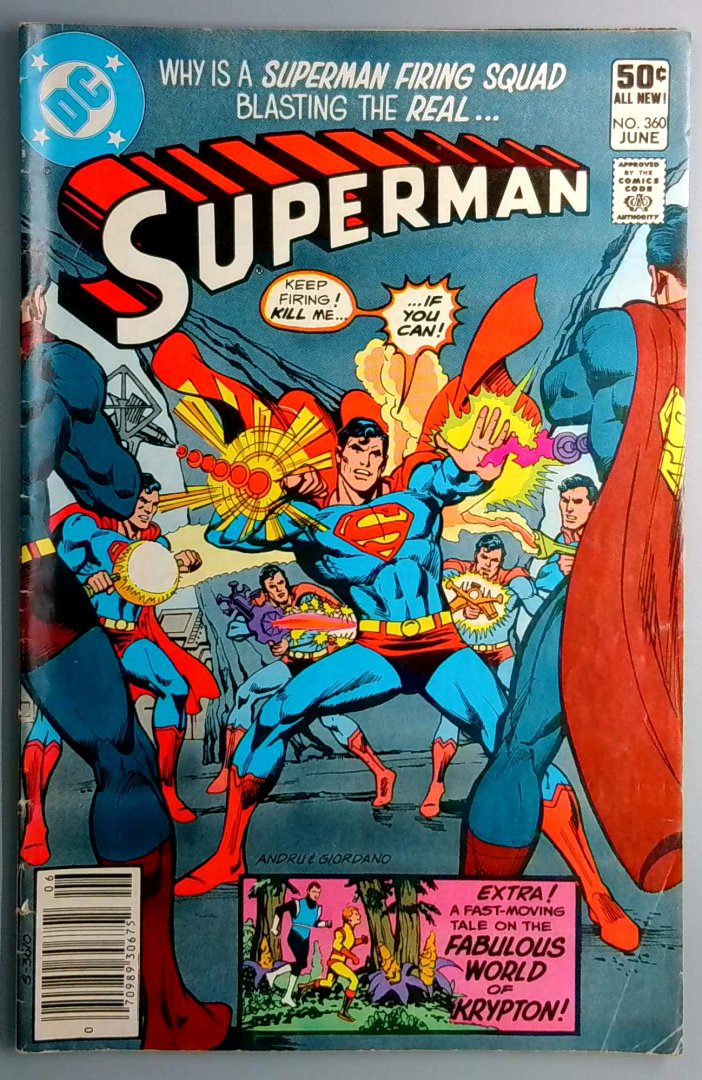 Superman #360 Direct Edition DC 1981