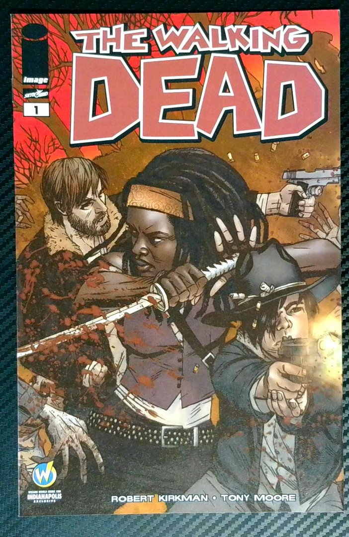 The Walking Dead #1 Wizard World Variant VF+ Michael Golden Image 2015