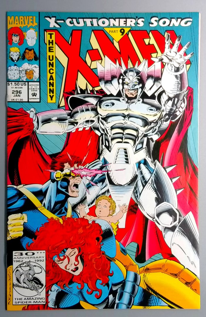 Uncanny X-Men #296 MARVEL 1992