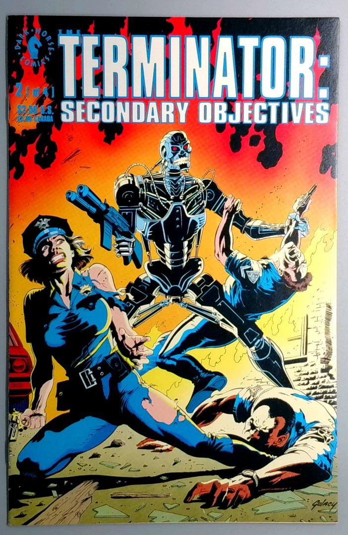 Terminator: Secondary Objectives #2 NM- Dark Horse 1991