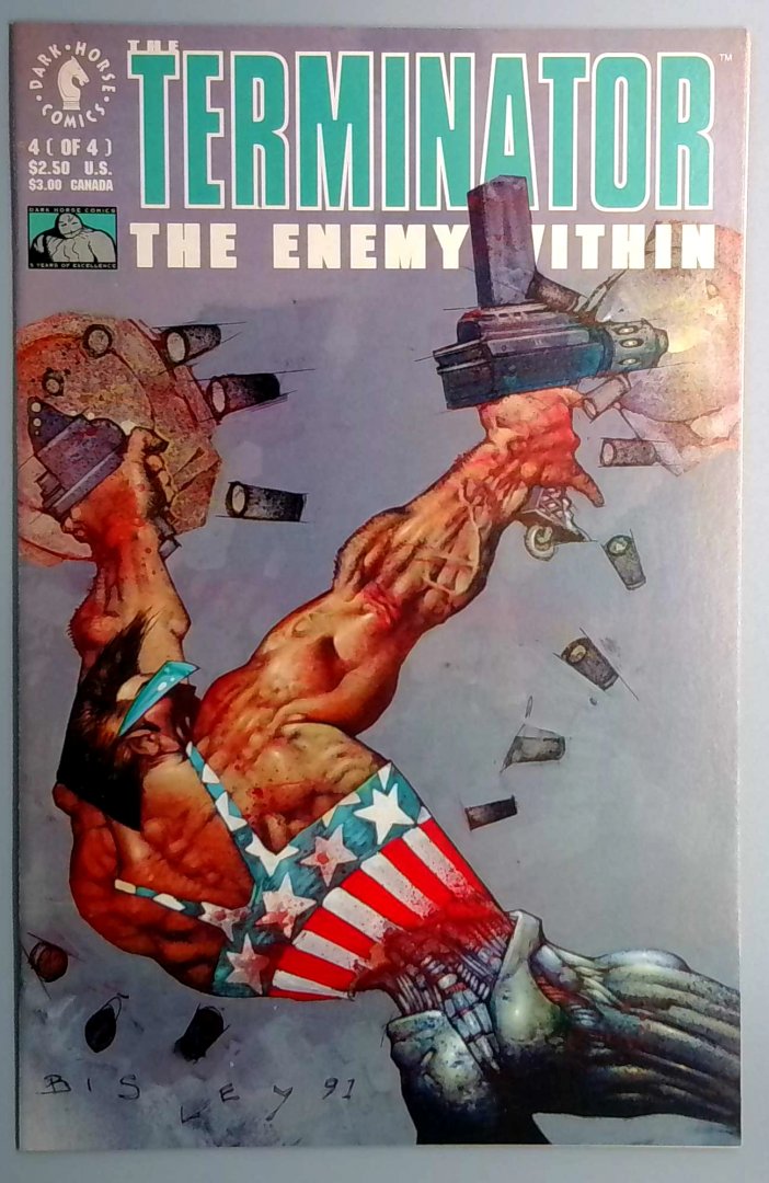 The Terminator: The Enemy Within #4 (of 4) - Dark Horse Comics - 1991