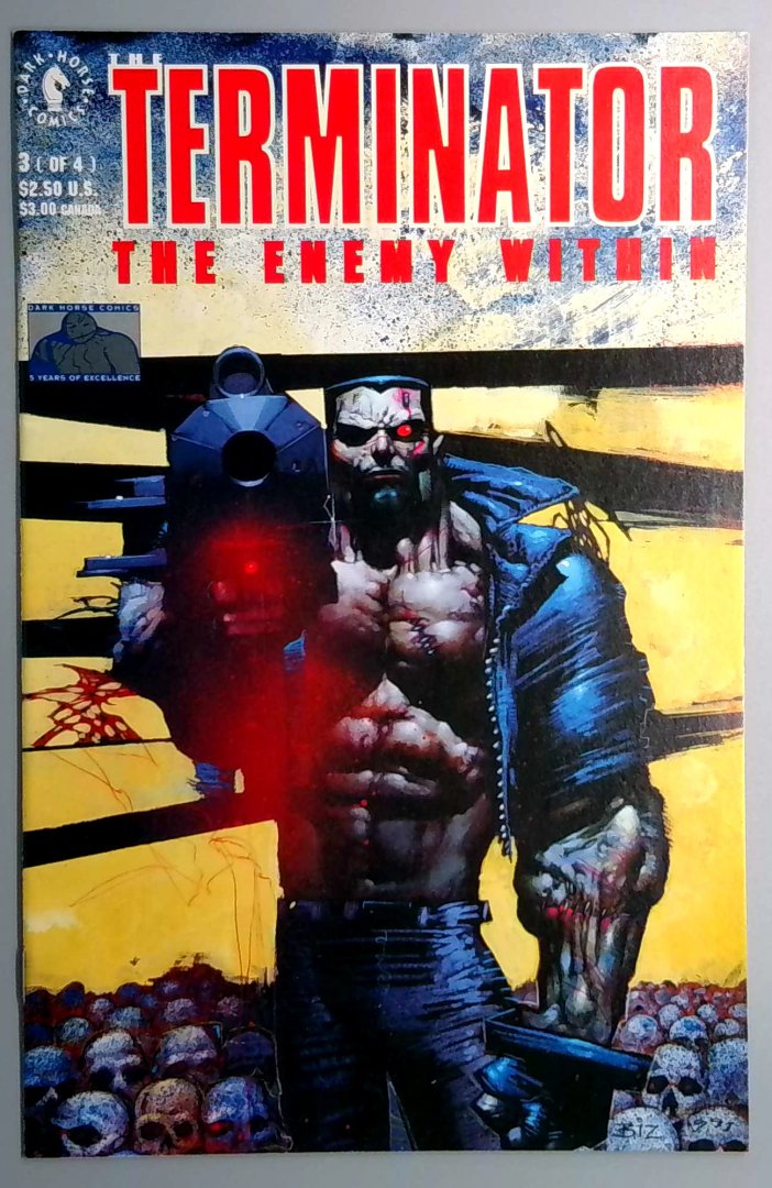 Terminator: Enemy Within #3 NM- Dark Horse 1992