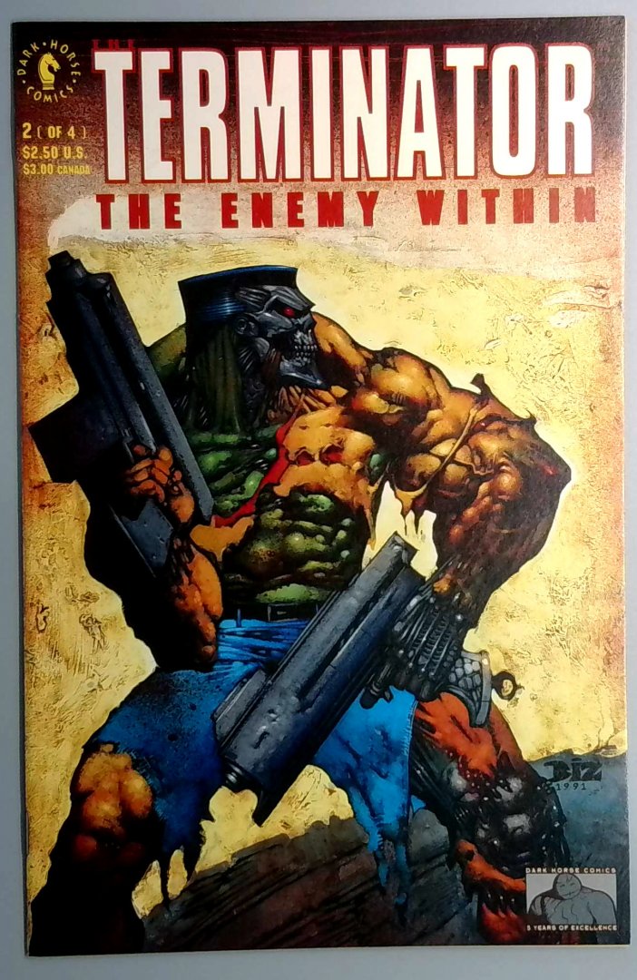Terminator: Enemy Within #2 NM- Dark Horse 1991