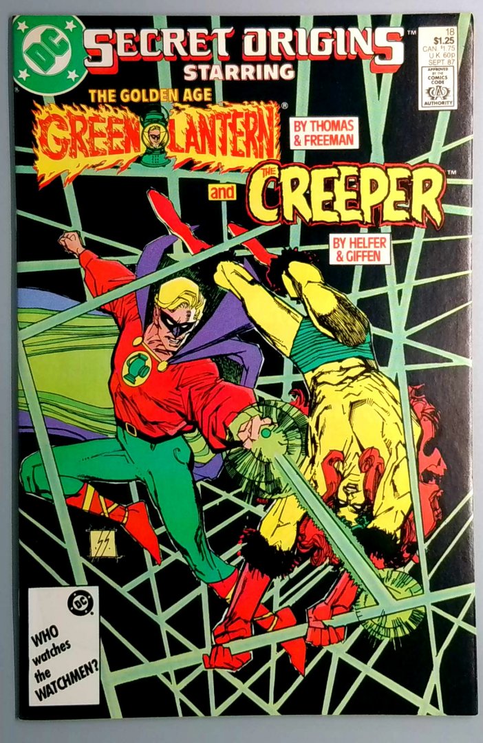 Secret Origins #18 VF+ DC 1987