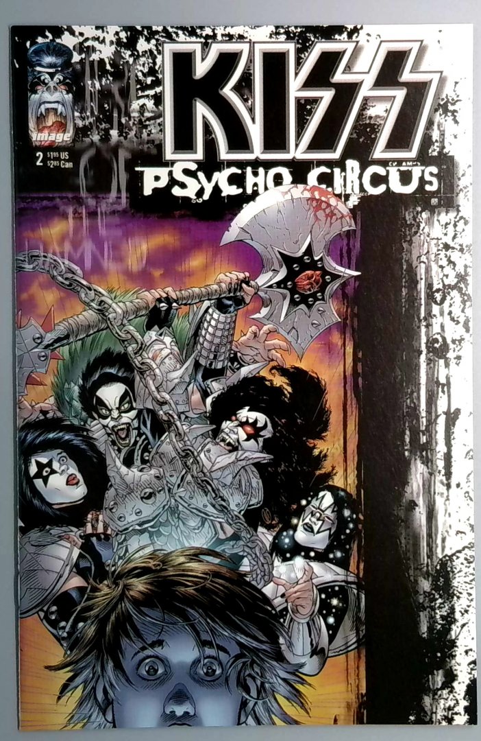 Kiss: the Psycho Circus #2 NM Image 1997