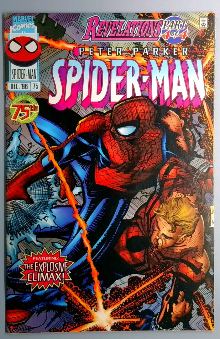 Spider-Man #75 NM Death of Ben Reilly Direct Edition Marvel 1996
