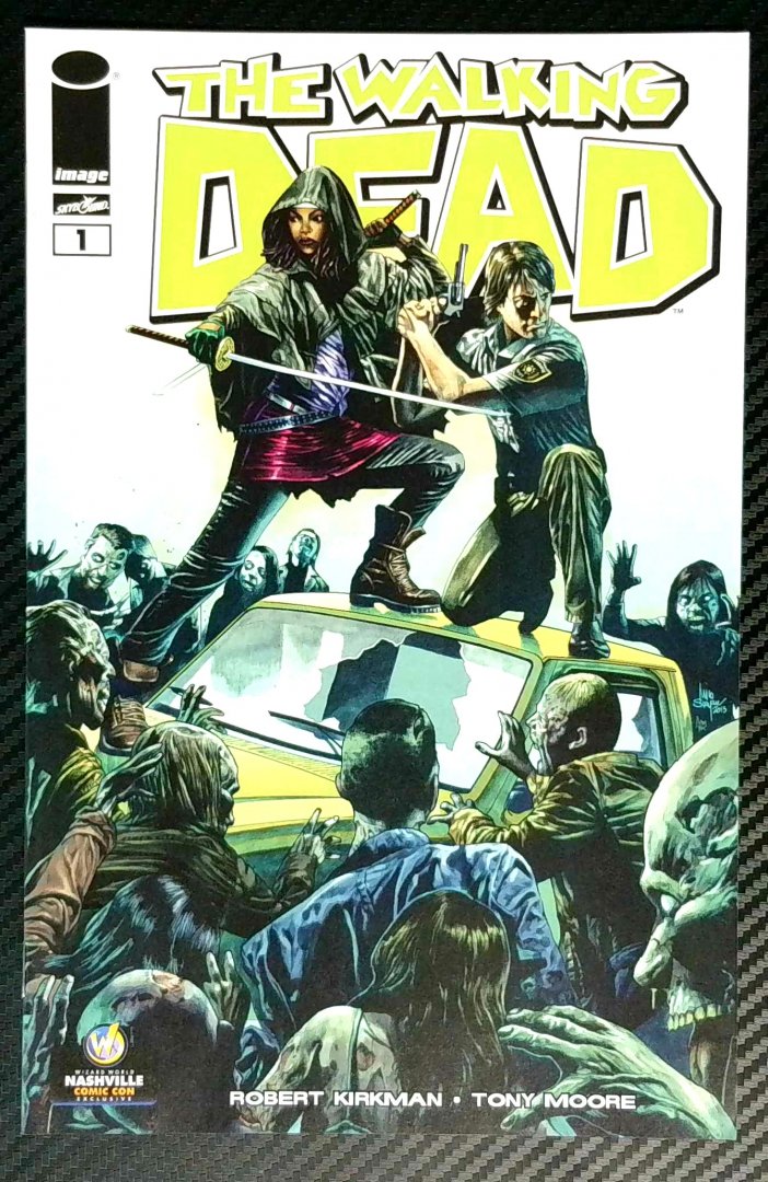 The Walking Dead #1-Wwna VF+ Mico Suayan 2003 Image