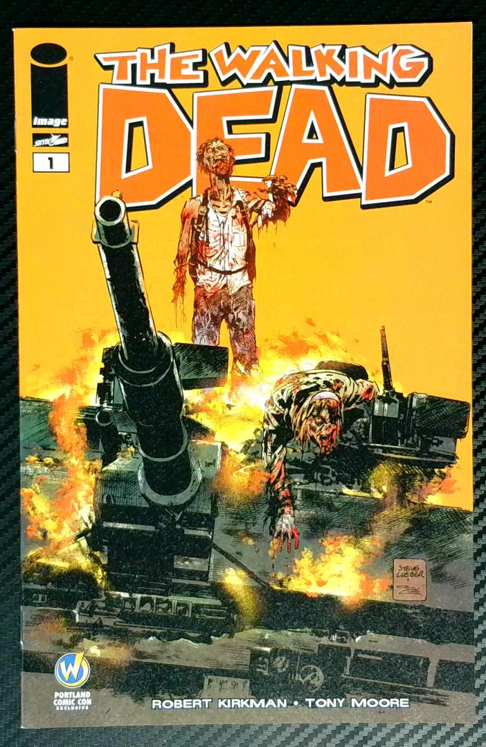 The Walking Dead #1-Wwport VF/NM Michael Golden, Steve Lieber Image 2013