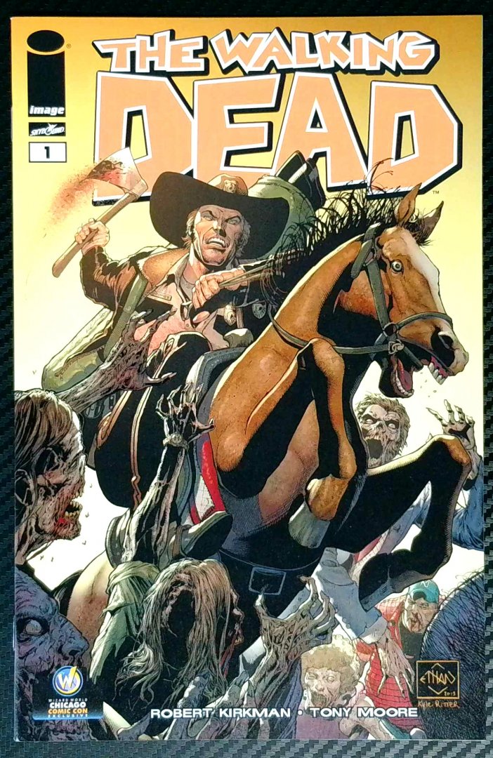 The Walking Dead #1-Wwc NM- Ethan Van Sciver Image 2013