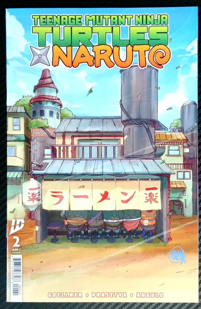 Teenage Mutant Ninja Turtles X Naruto #2d NM Jahnoy Lindsay Idw 2025