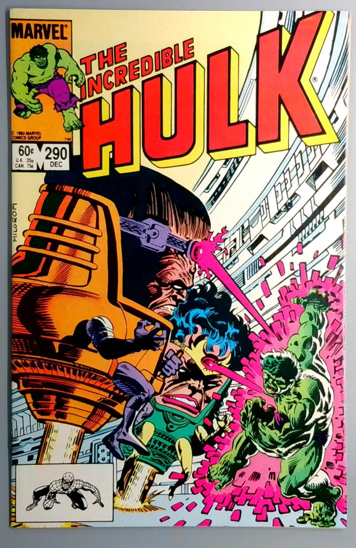 Incredible Hulk #290 VF/NM Marvel 1983