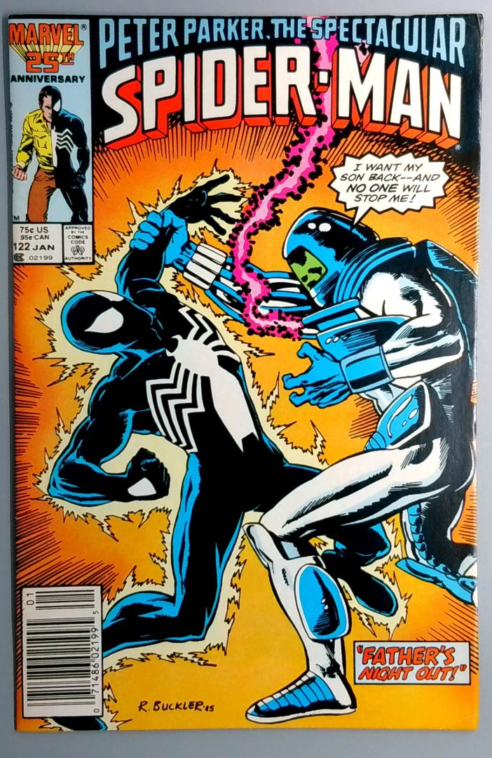 Spectacular Spider-Man #122 Newsstand Edition Marvel 1987