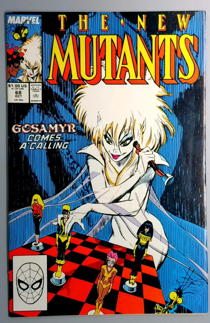 New Mutants #68 VF MARVEL 1988