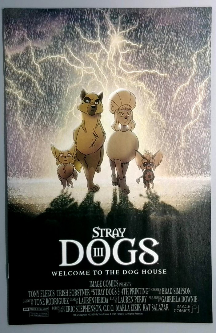 Stray Dogs #3 NM- 4th PRINTING IMAGE 2021