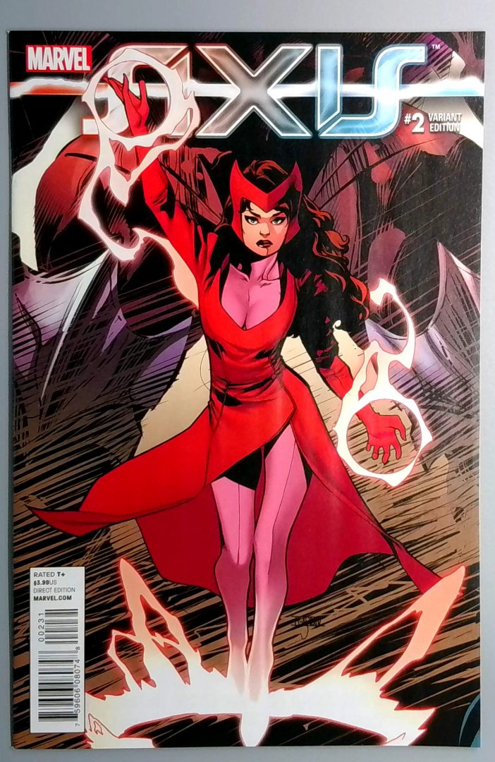 Avengers & X-Men: Axis #2 NM- SCARLET WITCH VARIANT Marvel 2014