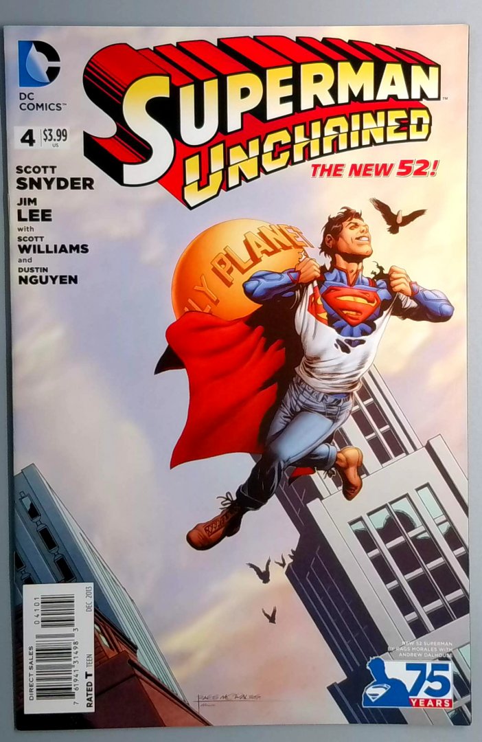 Superman Unchained #4 NM- DC 2013